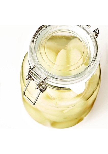 Kapaqlı 1,8 Lt Kahverengi Cam Kavanoz, Şık ve Kullanışlı Mutfak Gereçleri fiyatları