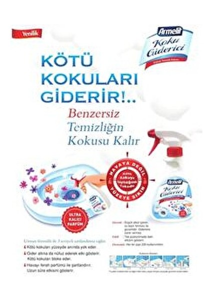 Oda Spreyi Bahar Çiçekleri Koku Giderici 250 ml Kötü Kokuları Anında Yok Eder fırsatları