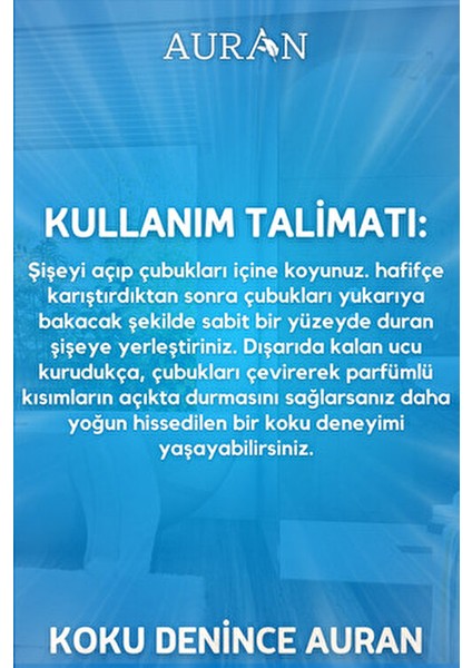 Amber Breeze Çubuklu Oda Kokusu Bambu Esansı 200 ml Vegan ve Doğa Dostu