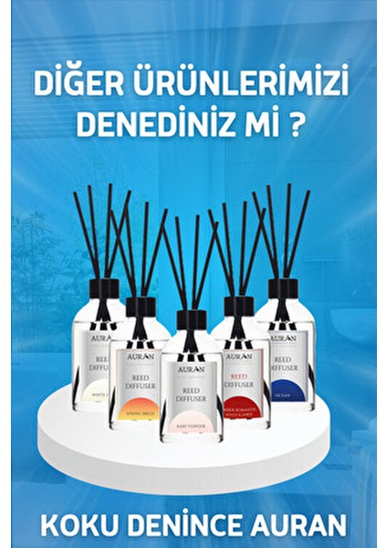 Amber Breeze Çubuklu Oda Kokusu Bambu Esansı 200 ml Vegan ve Doğa Dostu
