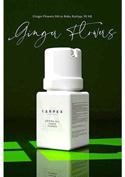 Mikro Koku Kartuşu Zencefil Çiçekleri 50 ml Aroma Yağı Koku Makinesi Uyumlu fiyatları