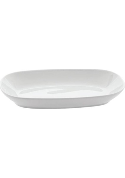 Beyaz 24 cm Şık Kayık Tabak, Şık ve Kullanışlı Mutfak Aksesuarı