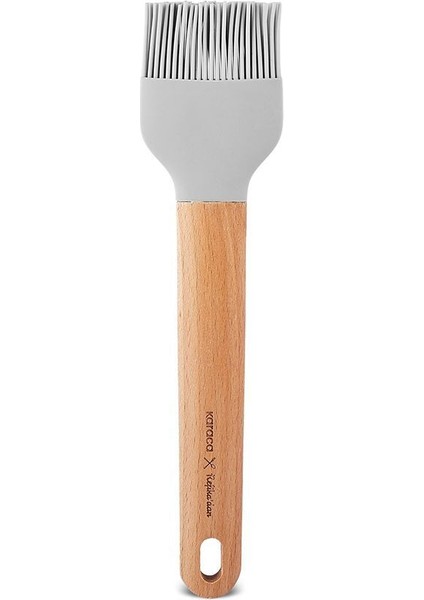 Ahşap Saplı Silikon Fırça, 24,6 Cm, Kullanışlı ve Dayanıklı Mutfak Gereci indirimleri