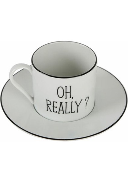 Beyaz 180CC Tabaklı Çay Fincanı, Şık ve Kullanışlı Tasarım fiyatları