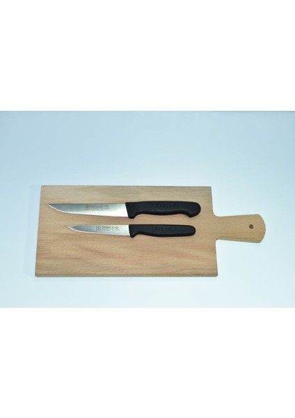 Ikili Mutfak Bıçağı Seti 9,5 cm ve 12,5 Cm, Kaliteli ve Dayanıklı Tasarım fiyatları