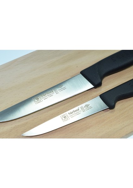 Ikili Mutfak Bıçağı Seti 9,5 cm ve 12,5 Cm, Kaliteli ve Dayanıklı Tasarım fırsatları