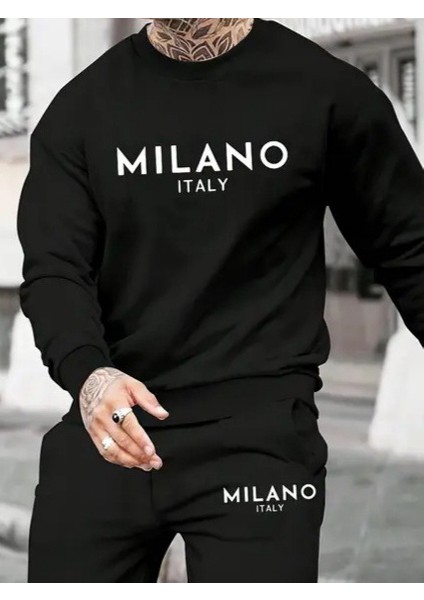 Erkek Uzun Kollu Baskı Detaylı Iki Iplik Takım fiyatları