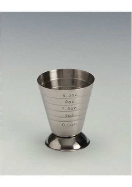 Paslanmaz Ölçekli Jigger 15-75 Ml, Kokteyl ve Şarap Ölçeği