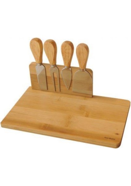 Kahverengi 5 Parça Peynir Servis Seti, Şık ve Kullanışlı Mutfak Gereci. fiyatları