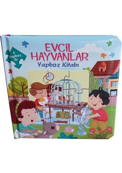 Evcil Hayvanlar - Yapboz Kitabı