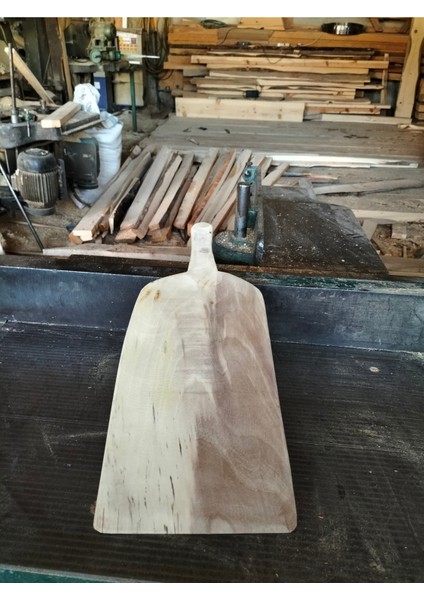 Çam Ağacından 47X20 cm Pizza ve Pide Küreği, Doğal ve Şık Tasarım