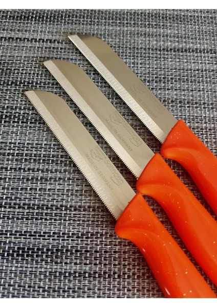 Turuncu Meyve Bıçakları, Simli, 12'li Set fiyatları