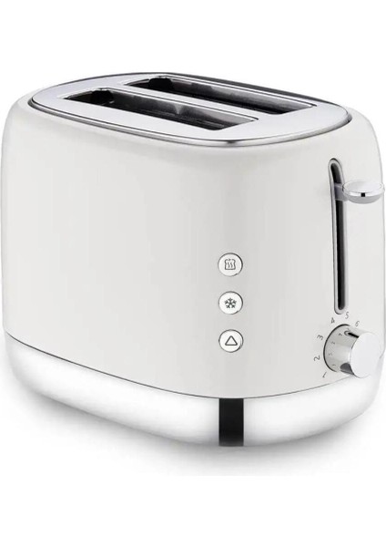 Bej Renkli Retro Ekmek Kızartma Makinesi - Pratik ve Şık Tasarım modelleri