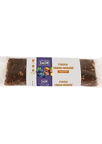 Fındık Yaban Mersini Meyve Bar 40 gr Doğal İçeriklerle Sağlıklı Atıştırmalık fırsatları
