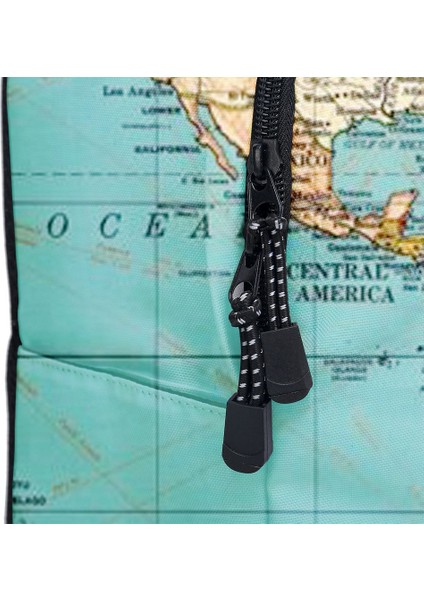 Dünya Haritası Ilköğretim Okulu Omuz Çantası (Yurt Dışından) modelleri