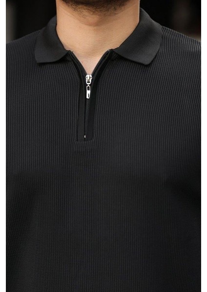 Erkek Selanik Örme Yakalı Uzun Kollu Triko modelleri