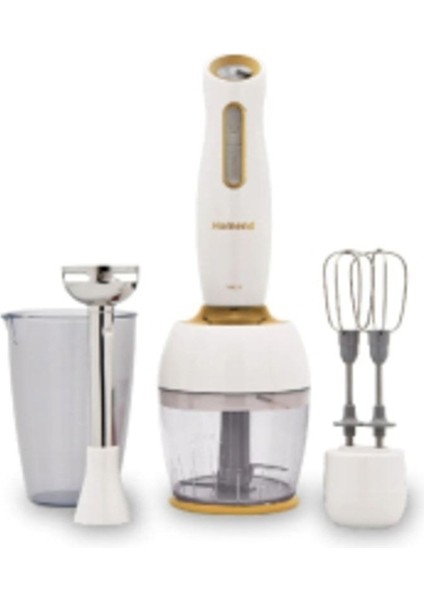 Krem Gold Renkli Çok Fonksiyonlu Blender Seti, Şık ve Kullanışlı Tasarım fırsatları