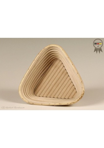 Bambu Üçgen Ekmek Mayalama Sepeti, 17,5 Cm, Şık ve Kullanışlı Ev Gereçleri