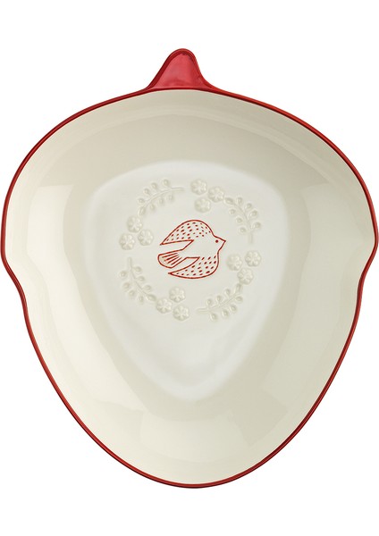 Çok Renkli Red Bird 24 cm Tabak, Şık ve Dayanıklı Yemek Takımı Parçası fiyatları
