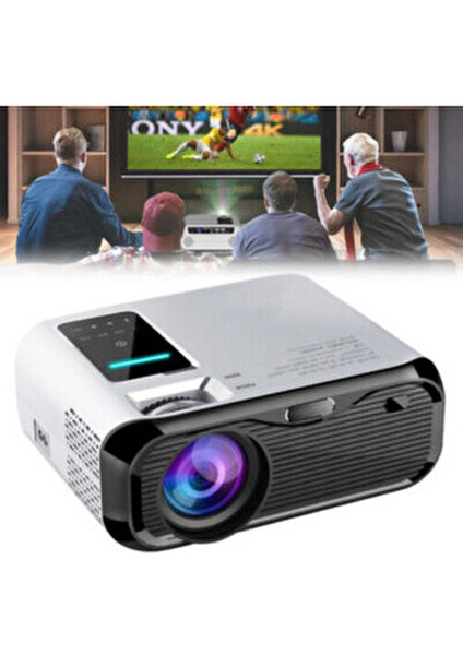 E500S 1080P Kablosuz Projeksiyon LED Işık Kaynağı HDMI USB Bağlantı 1080p Full HD indirimleri