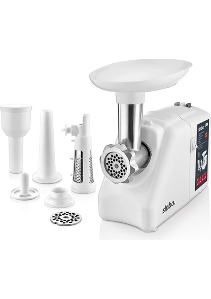 Beyaz Kıyma Makinesi, Pratik ve Güçlü Et Kıyma Cihazı