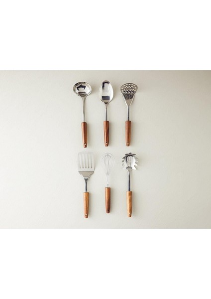 26 cm Ahşap Patates Ezici, Şık ve Kullanışlı Servis Gereci, Kahverengi Renk fırsatları