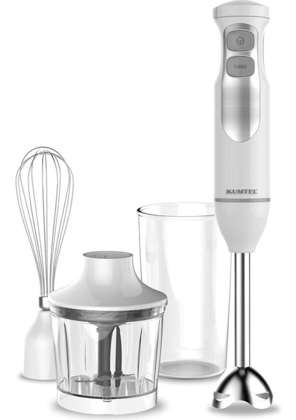 Beyaz Çok Fonksiyonlu El Blender Seti ile Kolay ve Pratik Kullanım