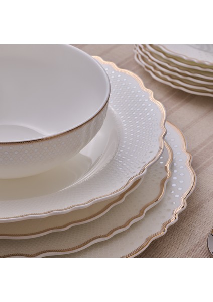 Moon Gold 85 Parça 12 Kişilik Yemek Takımı indirimleri