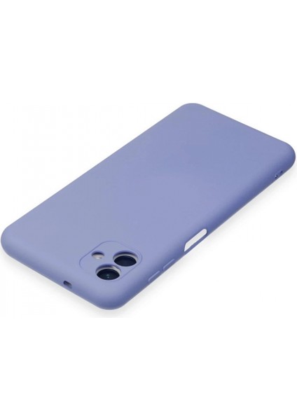 Samsung Galaxy A04 Kılıf Nano Içi Kadife Silikon - Lila fırsatları