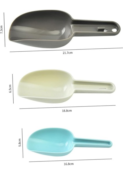 Turuncu 8l Saklama Kabı Seti, 3'lü Kürek Hediyeli, Kedi ve Köpekler Için Renkli Kutular fırsatları