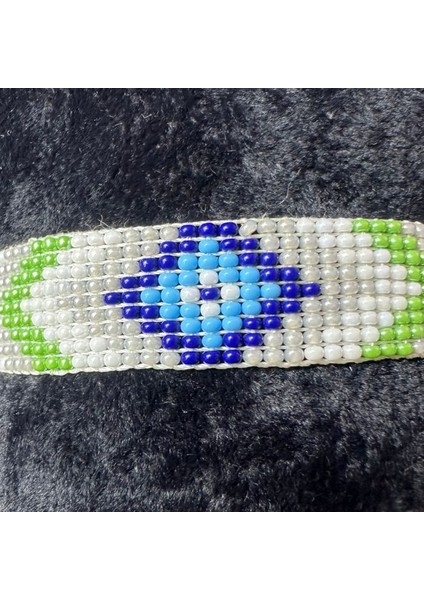 1920 El Yapımı Tezgah Dokuma Kum Boncuk Bileklik fiyatları