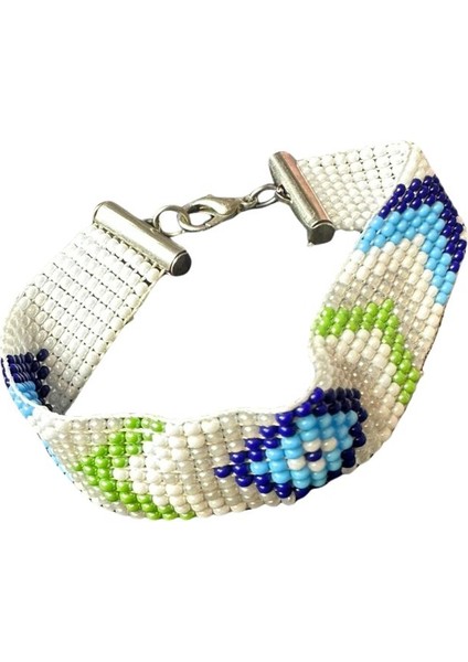 1920 El Yapımı Tezgah Dokuma Kum Boncuk Bileklik fırsatları