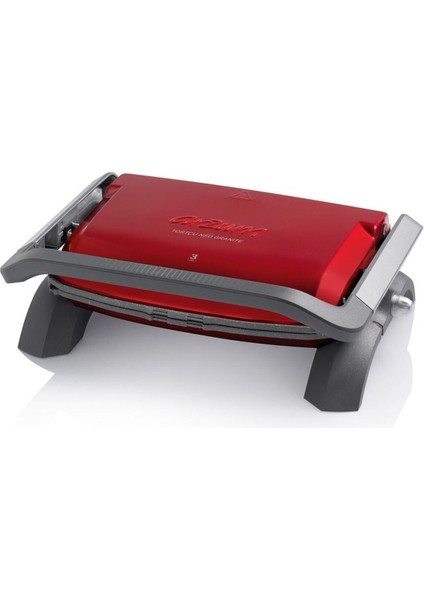 Kırmızı 1800W Tost Makinesi, Pratik ve Şık Tost Yapma Cihazı