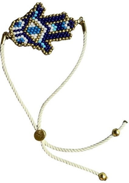 1689 El Yapımı Fatma Ana Eli Kum Boncuk Bileklik modelleri