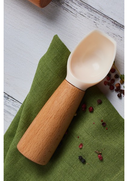 Kahverengi Doğa Temalı Dondurma Kaşığı, Şık ve Kullanışlı Tasarım fiyatları