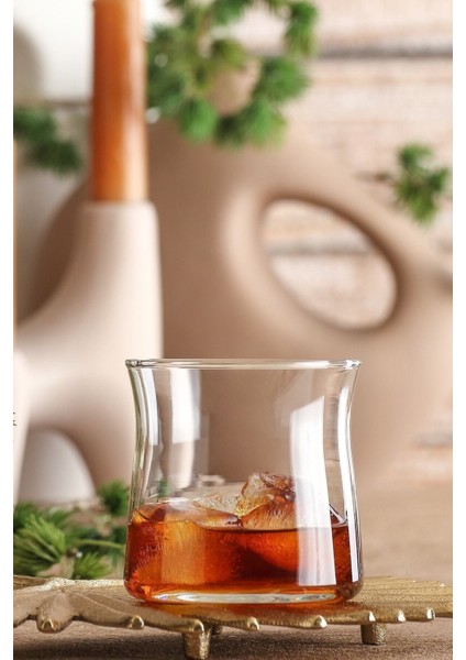 Renkli 6'lı Viski Bardağı Seti, Şık ve Kullanışlı Ev Dekoru Için Ideal.