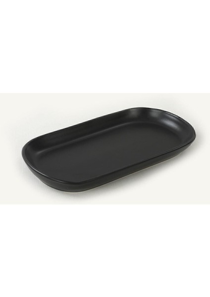 Mat Siyah Noyan Kayık Tabak 26 Cm, 2'li Set, Şık ve Kullanışlı Tasarım modelleri