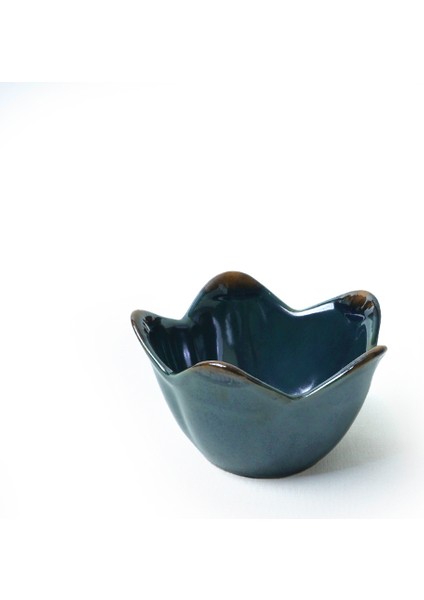 Zümrüt Zambak Çerezlik ve Sosluk Takımı, 12 Cm, 6'lı Set