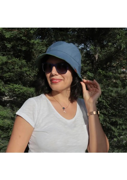 Anne Model Çift Taraflı Bucket Şapka - Uv Güneş Korumalı fırsatları
