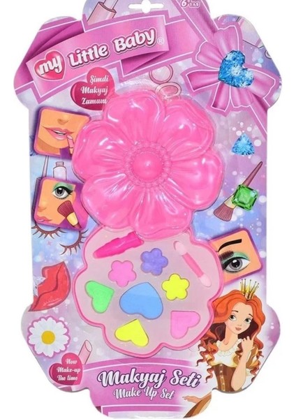 Papatya Desenli Çocuk Makyaj Seti