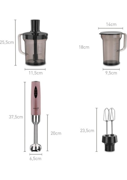 Pembe Set: Blender ve Waffle Makinesi, Şık ve Kullanışlı, Hızlı ve Pratik Kullanım fiyatları