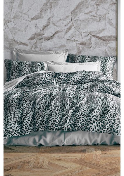 Heri Çift Kişilik Nevresim Takımı Gri