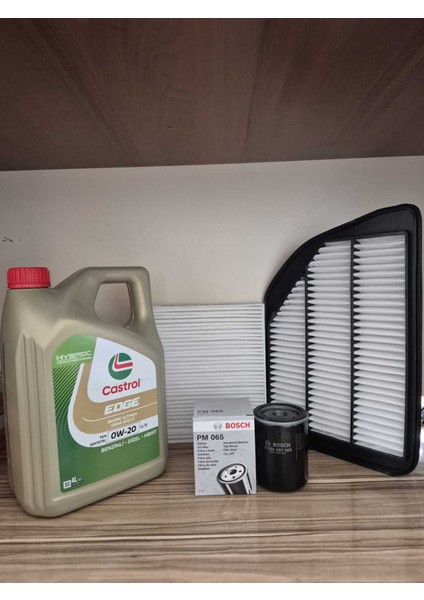 Suzuki Vitara Iı 1.4 Hybrid 95KW-129HP(K14D-1373CCM-07/19>) Bakım Seti(Yağ Filtresi+Hava Filtresi+Polen Filtresi+Castrol 0W-20 Edge 4 Litre) indirimleri