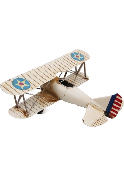 Dekoratif Metal Uçak Çift Kanatlı modelleri