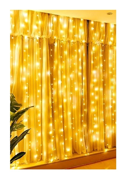 Peri Perde LED Uzaktan Kumandalı 3x3 Metre