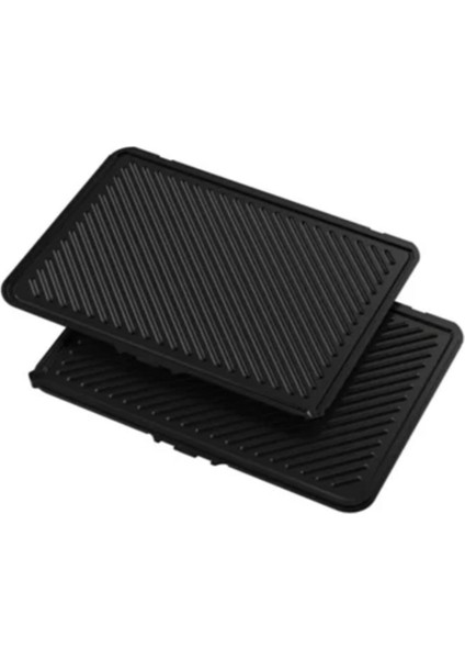 Siyah Tost Makinesi Izgara Plaka Yedek Parça 2 Adet