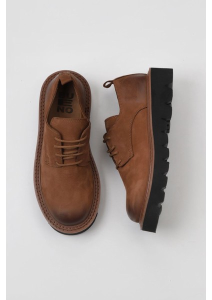 Taba Nubuk Kadın Klasik Ayakkabı 01WV10208 01WV10208