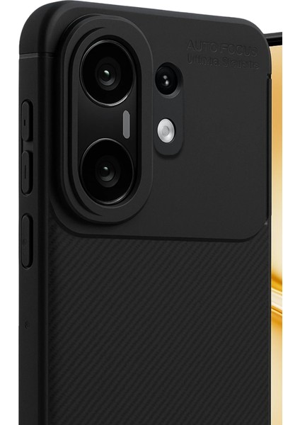 Nrtmsa Newface Vivo X200 Fe Auto Focus Karbon Kapak - Siyah modelleri