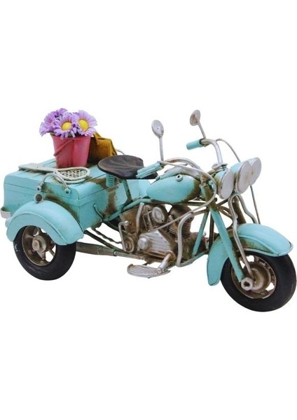 Dekoratif Metal 3 Tekerlekli Motorsiklet fiyatları