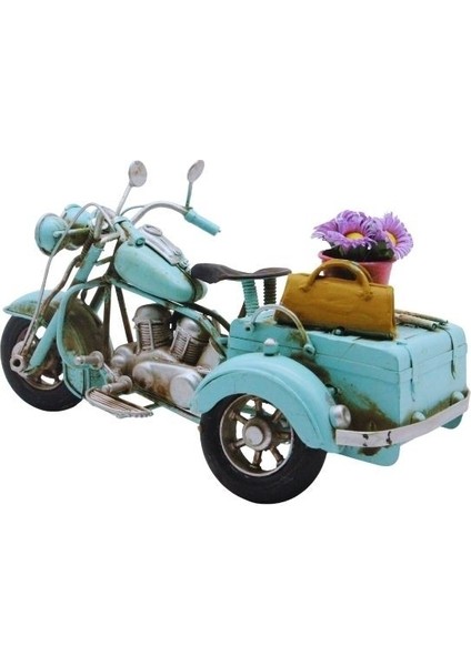 Dekoratif Metal 3 Tekerlekli Motorsiklet modelleri